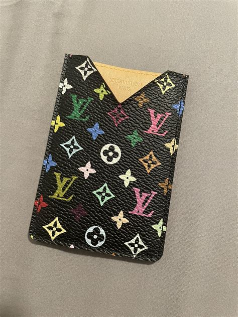 louis vuitton takashi murakami card holder|Louis Vuitton murakami speedy.